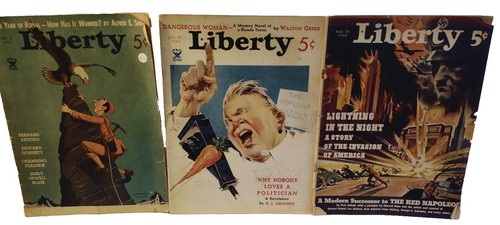 Liberty Magazine - November 9, 1935 -- Emperor Haile Selassie
