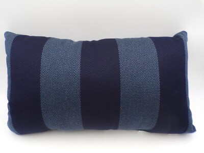 Pottery Barn Sunbrella Maury Striped Lumbar Pillow 16x26