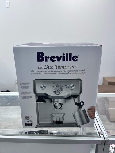 Breville Duo Temp Pro (BES810BSS) Espresso Machine Stainless Steel Brand New