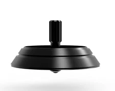 LOS ALAMOS | Metal Spinning Top | Aluminum Space Black