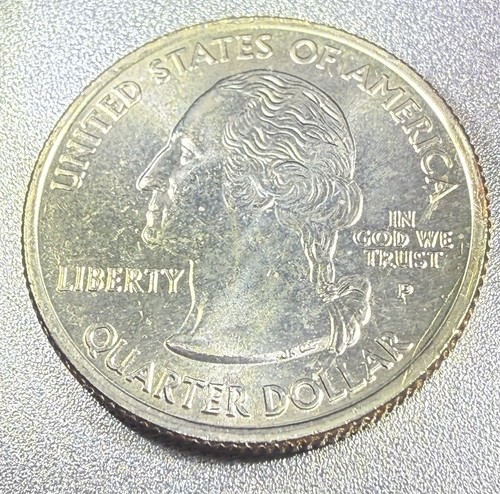 2008-P ALASKA QUARTER CLAW Error, From Uncirculated Bank Roll - Picture 3 of 4