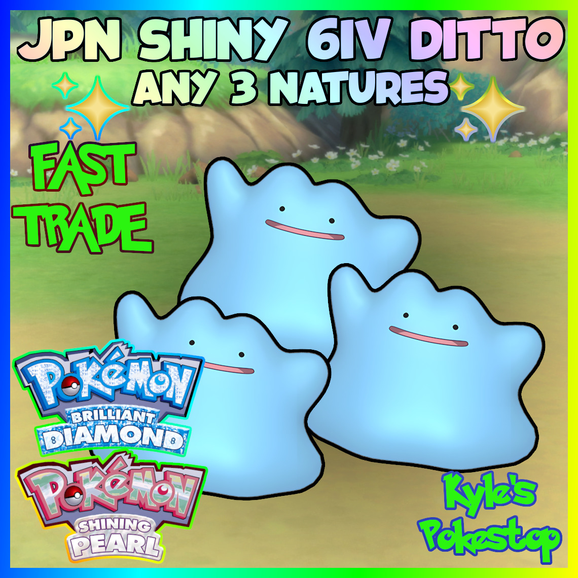 Pokémon BDSP Ditto locations