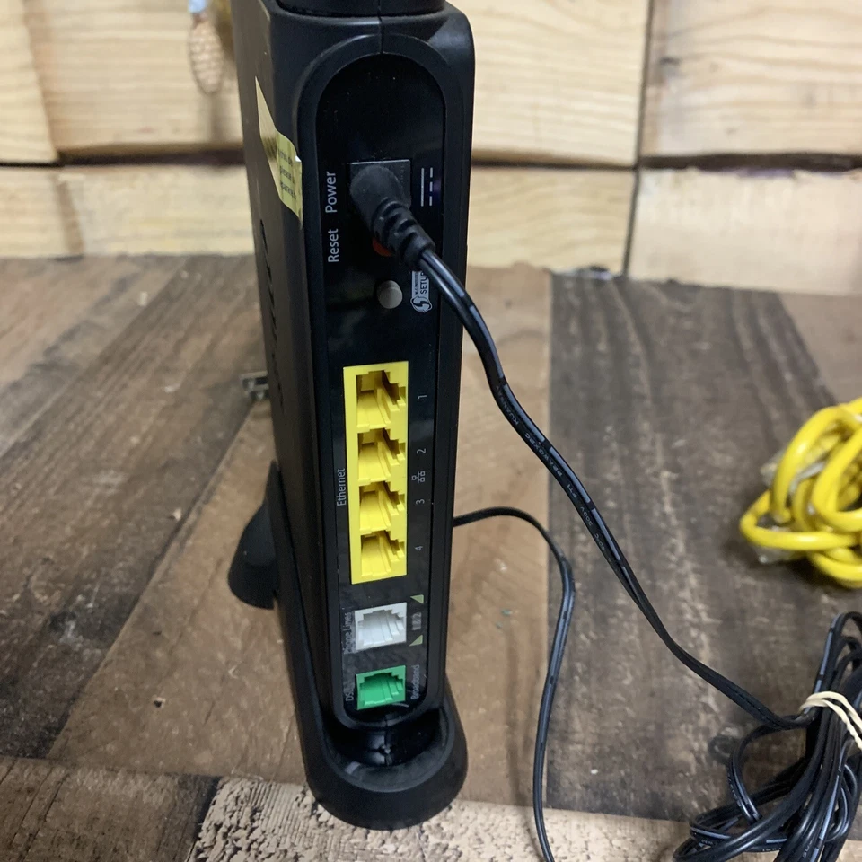 AT&T Arris Wireless Router NVG510 - Fast Shipping AT&T U-Verse DSL - Image 3 of 4