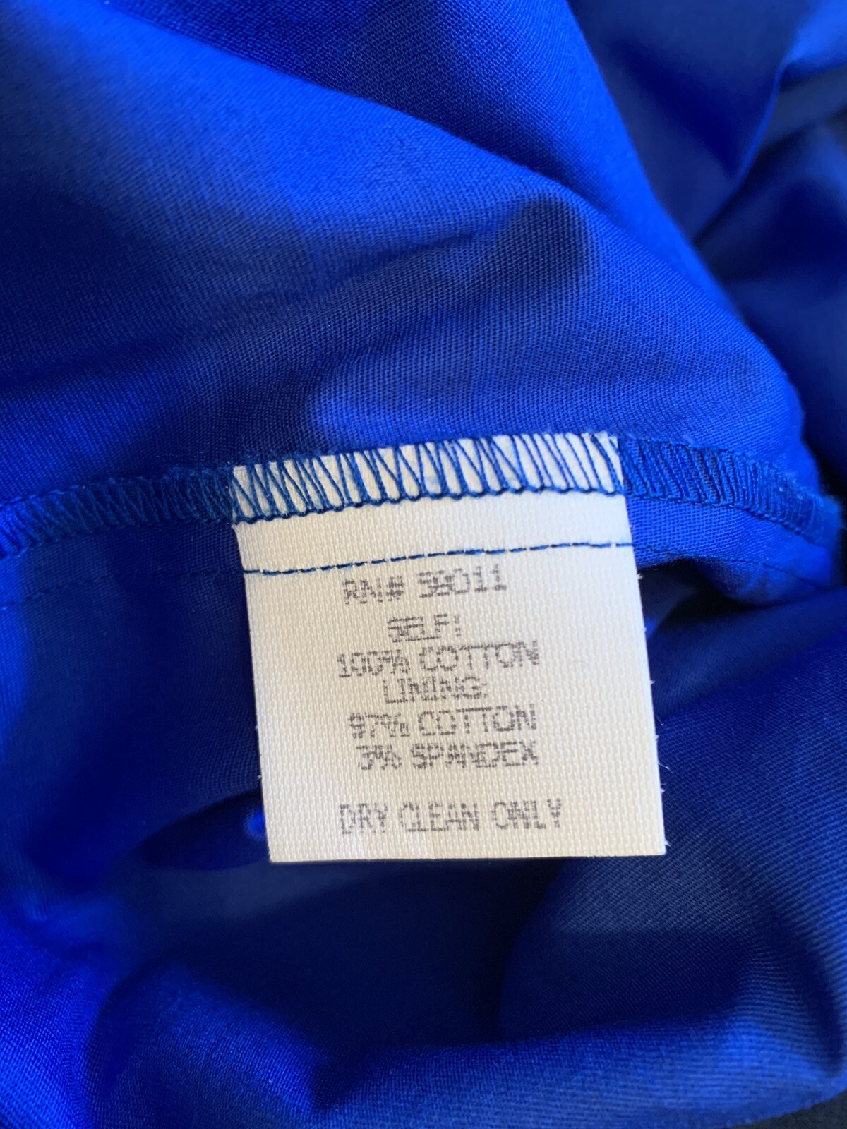 David Meister Womens Black And Blue Eyelet Sheath Dress Size 8 Cotton