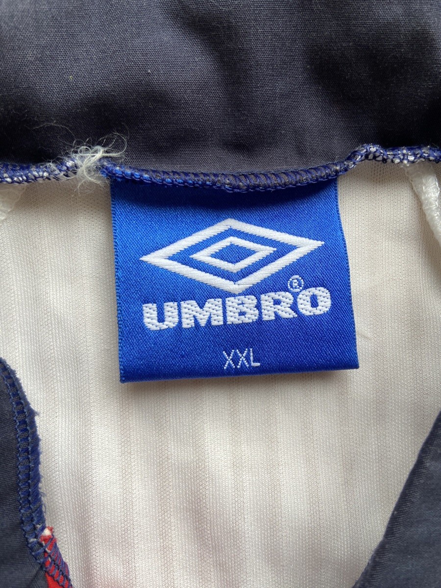 ENGLAND 1997 1998 HOME FOOTBALL SHIRT SOCCER JERSEY UMBRO sz XXL