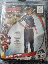 Marvel Avengers Black Widow Child Costume Rubie's Size Small Halloween Dress up