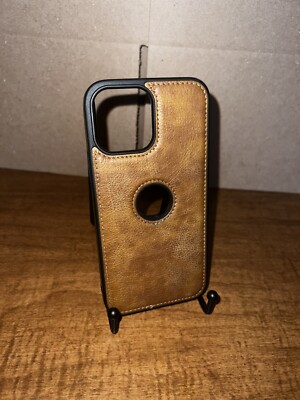 iPhone 13 Pro Max Case Leather Slim Thin Luxury Cover