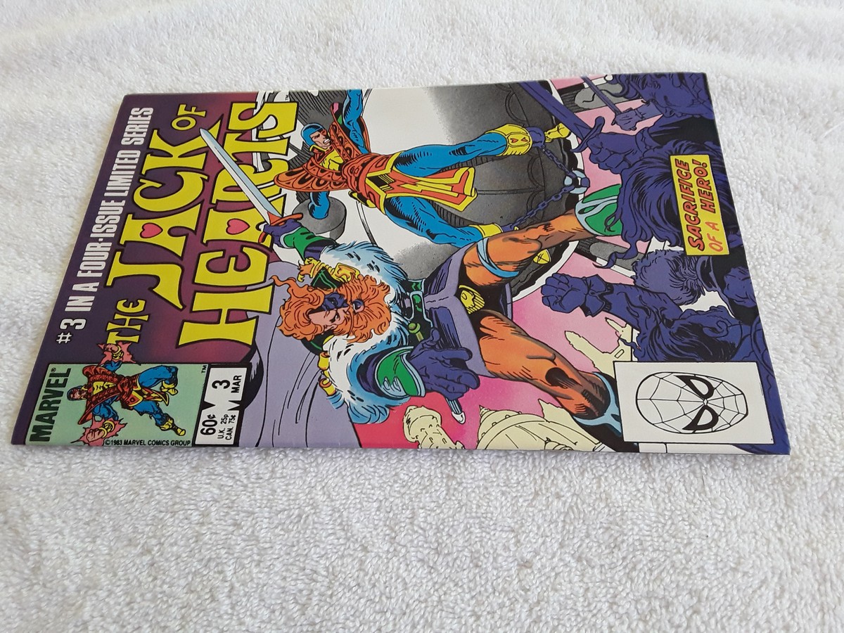 Jack of Hearts #3 (Mar 1984, Marvel) VF- 7.5 | eBay