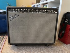 Fender Twin Guitar Amp & Foot switch 100w Twin 12” Speakers