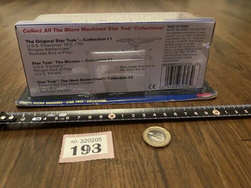 Star Trek The Next Generation Micro Machines Set 3 Vintage Galoob 1993 (Sealed) - Picture 15 of 17