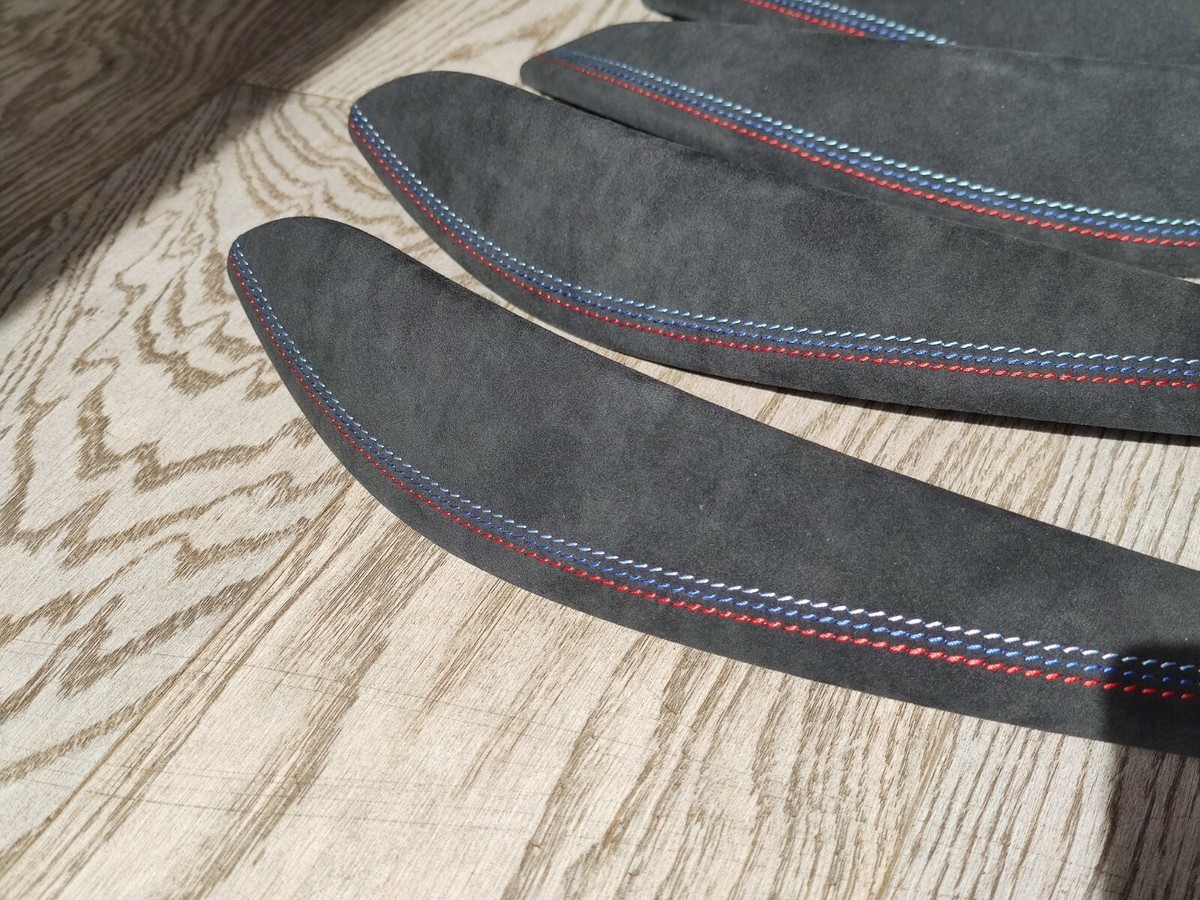 BMW F32他 インテリアトリム アルカンターラ＆Mステッチ 5点セット BMW 3 4 Series F30 F36 F32 F82 M Alcantara Interior Trim Set