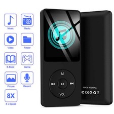 Support 128GB Bluetooth MP4/MP3 Lossless Music Player FM Radio Recorder Sports