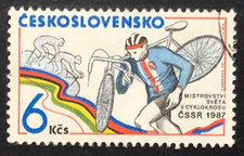1987 Czechoslovakia World Cross Country Cycling Championships  DF1/3