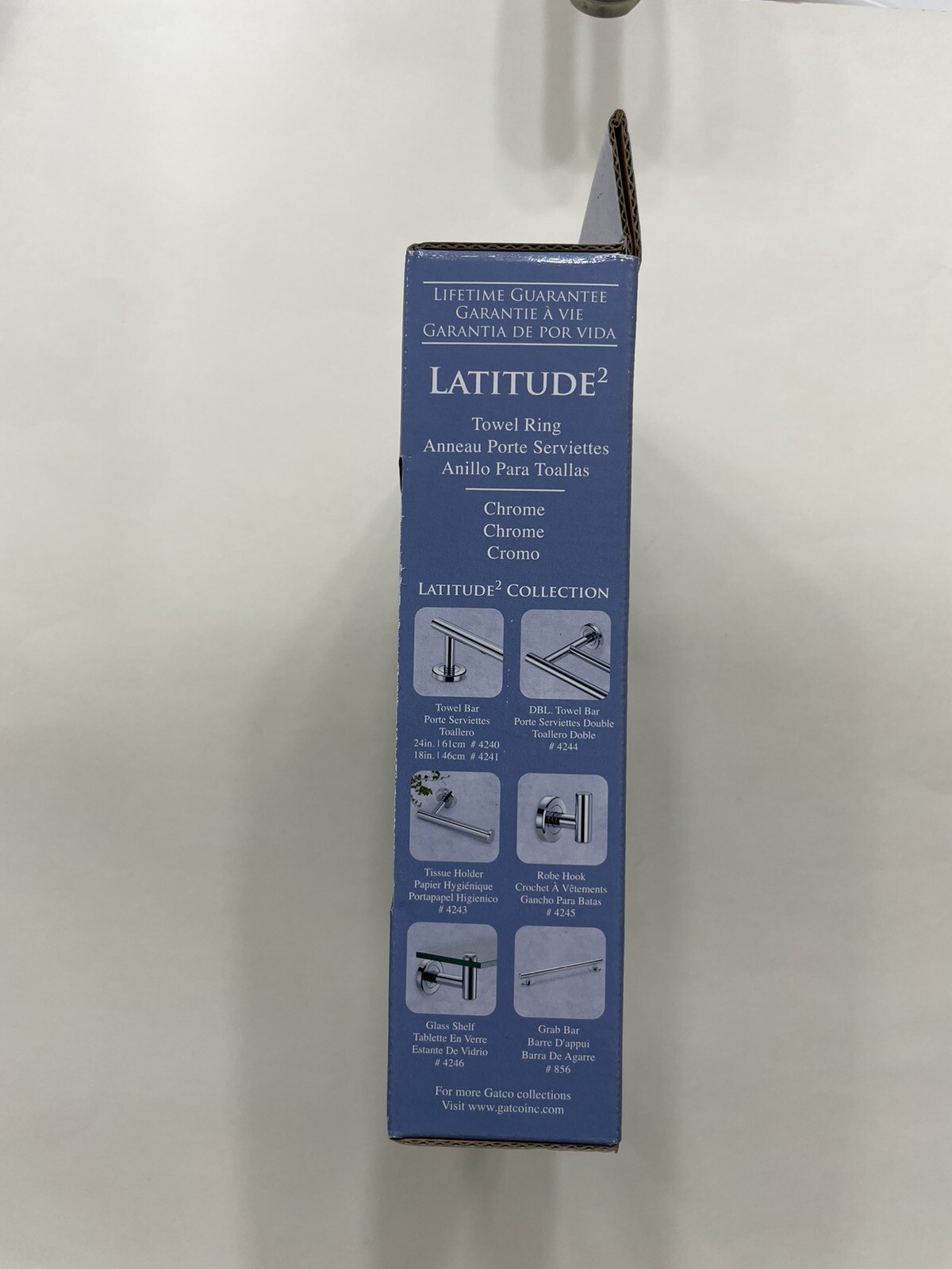 Gatco - Latitude 2 #4242 - Towel Ring - Chrome - Brand New!