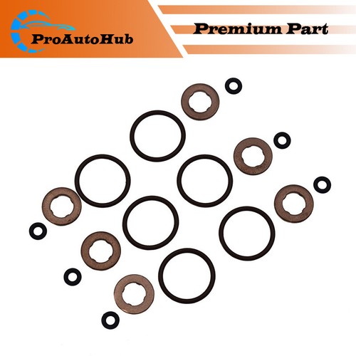 6x Injector Seal Rings & O-Ring Kit For Audi VW 3.0 TDI 059130519B ...