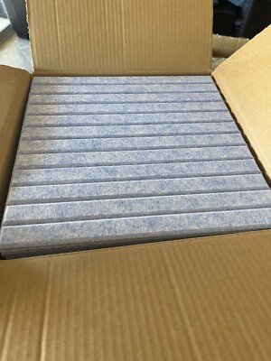 12 pcs Light Sky Blue Acoustic Foam Panel Tile Wall Studio Sound Proof 12x12 New