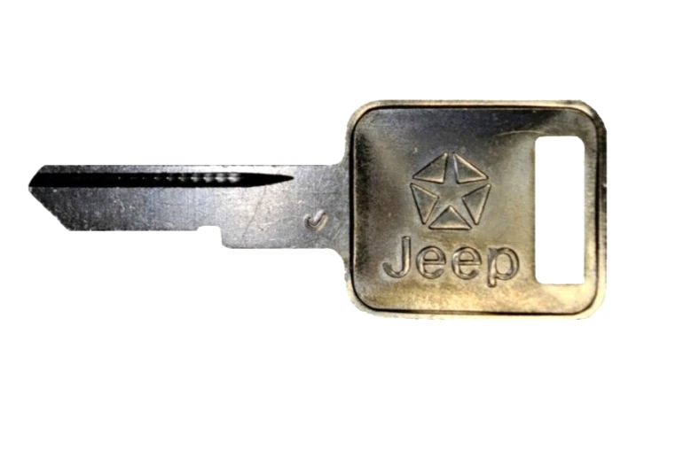 Llave de encendido estilo tardío "J" en blanco para Jeep J10 J20 YJ XJ Cherokee 1974-1991 Foto 2 de 4