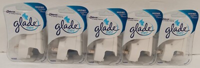 Lot of 5 Glade PlugIns Scented Oil Warmer ..................................3H
