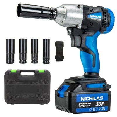 Cordless Wrench 2 IN 1 Screwdriver Head 21V electric power wrench 420Nm High...