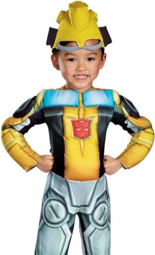 Licensed Transformers Rescue Bots Bumblebee Muscle Chest Toddler's Costume - Picture 1 of 2