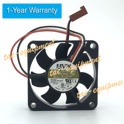 AVC C5010B12M DC12V 0.15A 50*50*10MM 3pin Chassis Cooling Fan