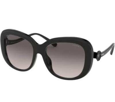 NEW COACH Sunglasses Coach HC8438U CBY94 XL (56 - 19) with Brown lenses and Brown  main image 3