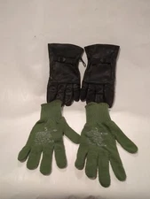 Nationwide Glove Co Leather Men & Womens Gloves Light Duty With Wool Inserts 