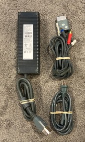 Official Microsoft Xbox 360 20GB Console & Wires! ~ Works Great! Fast Shipping!