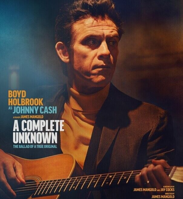 Boyd Holbrook JOHNNY CASH A Complete Unknown 27x40 DS Original