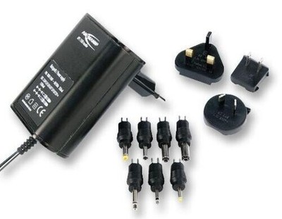 PSU, EXTERNAL, MULTIPLE OUTPUTS, 1.5A, AC/DC Plug In Adaptor Power Supplies