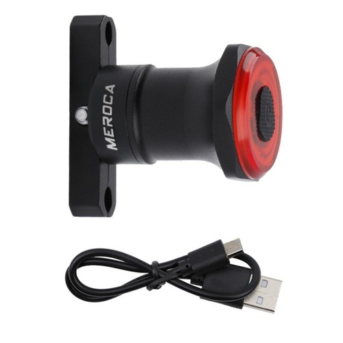 MEROCA Smart Brake Sensing LED Bicycle Rear Light, Auto On/Off Bike Taillight - Picture 19 of 22