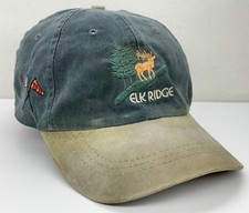 Vintage Elk Ridge Golf Course StrapBack Hat Golfing Cap RARE Collectors MI READ