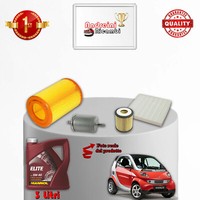 Wartungsset 4 Filter Und ÖL Smart Fortwo 0.7 45KW 61PS Von 2003 Bis 2007