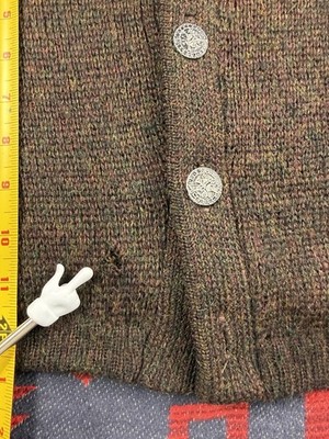 Vintage 60s McGregor Mohair Cardigan Cobain Sweater Grunge Men's