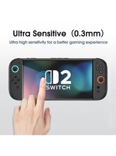  2pack amFilm Nintendo Switch 2 OneTouch Glass Screen Protector 2025 