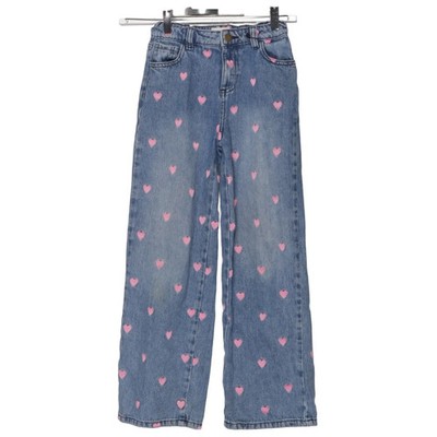 Creamie, Jeans, Größe: 140, Blau/Pink, Baumwolle, Sonstiges, Denim, Mädchen #Zjj