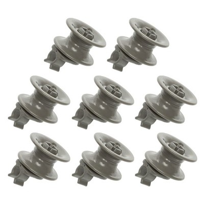 4/8Pcs 4581DD3002A Upper Dishrack Roller Dishwasher for 4581DD3002A