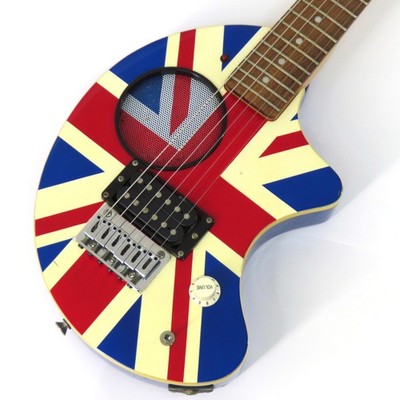 Fernandes ZO-3 Union Jack Finish 22F Maple Neck Electric Guitar
