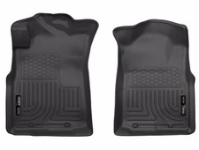 Husky Weatherbeater Front Floor Liners 2pc Fits 2012-2015 Toyota Tacoma Black Husky Weatherbeater Front Floor Liners 2pc Fits 2012-2015 Toyota Tacoma Black