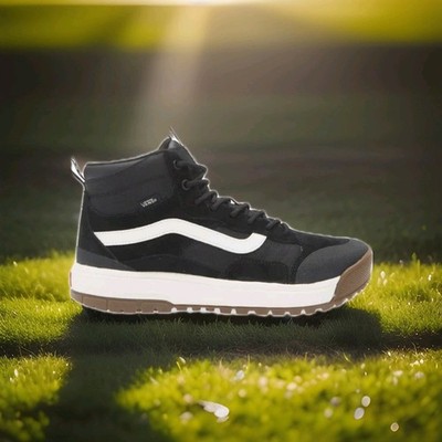 Vans UltraRange EXO Hi MTE 1 Shoes Black White Gum Bottom Primaloft Mens 8.5
