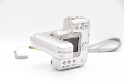 Exc + ] Nikon COOLPIX SQ Digital Compact Camera Square Silver