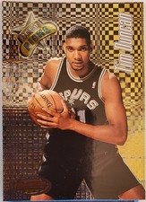 1997-98 Bowman's Best #BP8 Tim Duncan Rookie Best Picks San Antonio Spurs (RC)