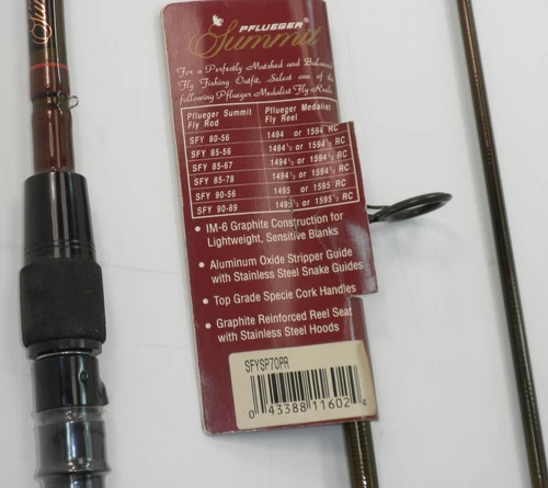 Pflueger Summit SFYSP70PR Im6 Grafito 4Pc Caña De Spinning - Imagen 3 de 10