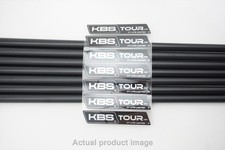 Uncut KBS TOUR C-TAPER LITE BLACK LIMITED 115G X-STIFF IRON SHAFT SET 4-PW PULLS