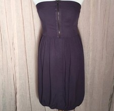 Zara Navy Dress Size Medium Strapless