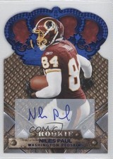 2011 Panini Crown Royale Rookie Blue Signatures 46/50 Niles Paul #170 Auto 0u7