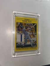 Jersey Fusion 1991 Robin Yount Game Used Swatch #601