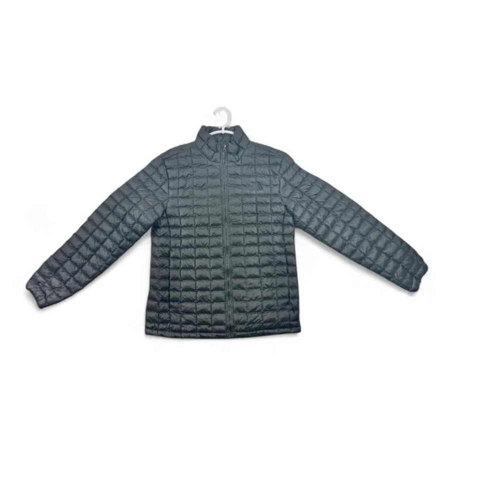 The North Face black puffer jacket