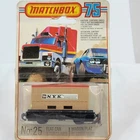 1978 Lesney Matchbox 75 #25 Flat Car & Container, New in Packaging (M-#23)