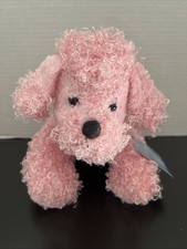 WEBKINZ BY GANZ NEW WITH TAG AND CODE PINK POODLE BY GANZ HM107